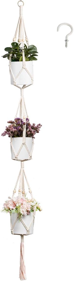 Macrame Wall Hanging Plant Hanger For Home Decor