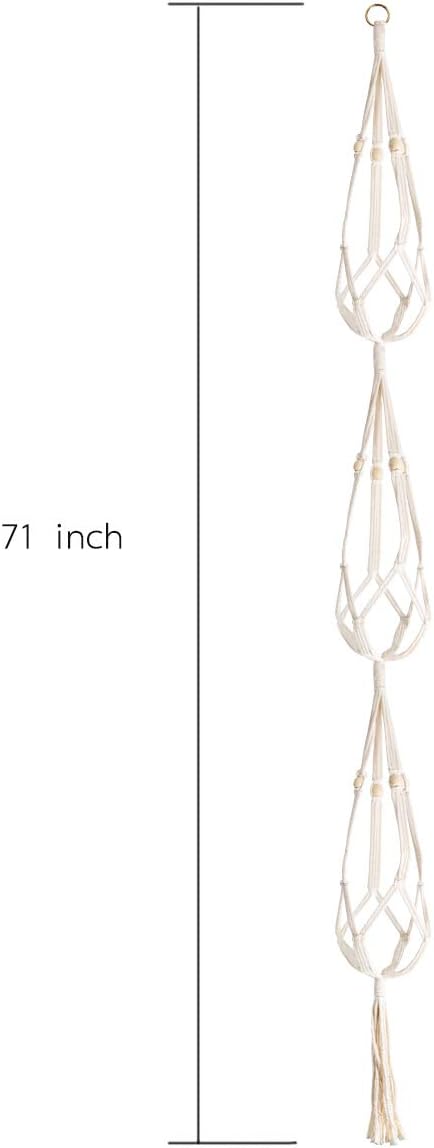 Macrame Wall Hanging Plant Hanger For Home Decor