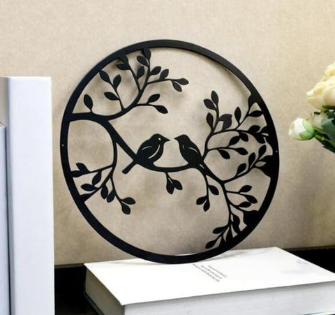 Fancy Birds Art Wall Decor