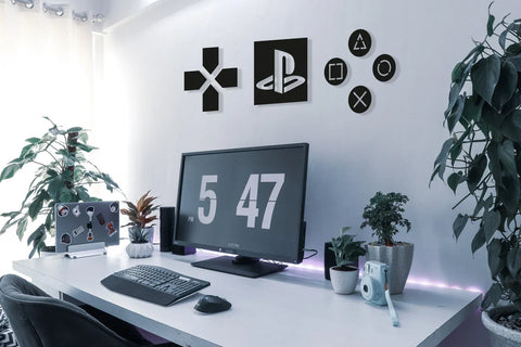 Home Decor PlayStation Wood Wall Art