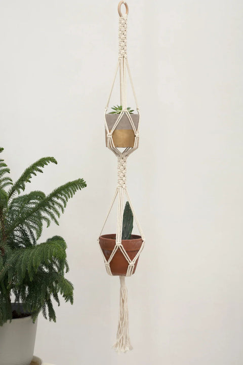 Indoor Macrame Plant Hanger For decor