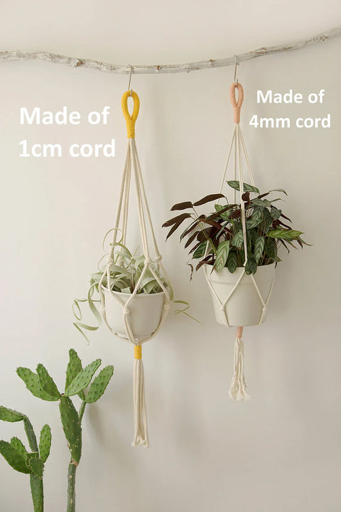 Macrame Plant Hanger For Wall Decor