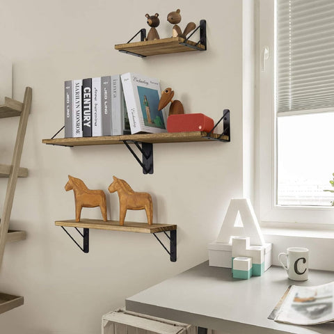 Wooden Wall Shelves for Wall Storage