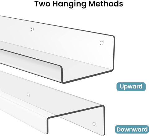 Acrylic Shelves For Wall Decor Storage