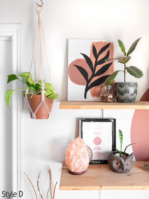 Macrame Plant Hanger For wall hanging Home Decor