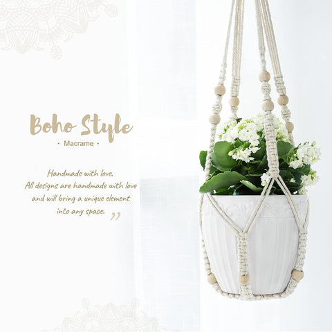 Macrame Plant Hanger Pack of 02