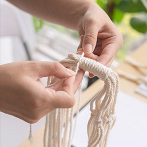 Home Decors Macrame Wall Hanging Shelf