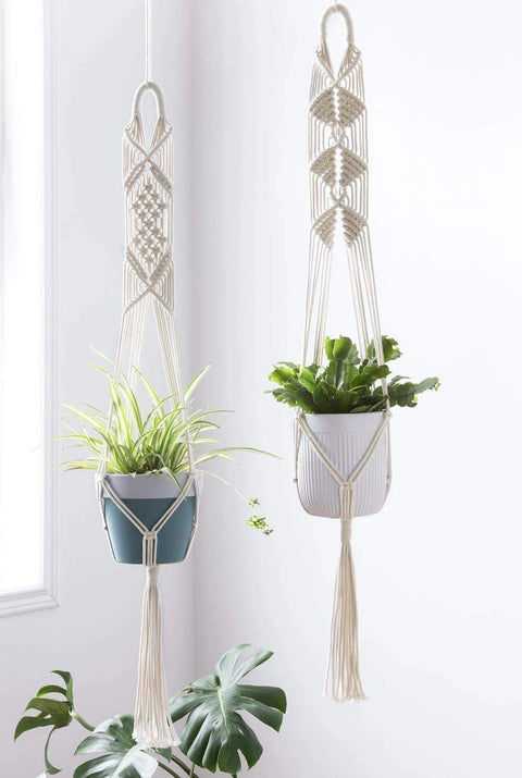 Macrame Plant Hanger For Planter Basket