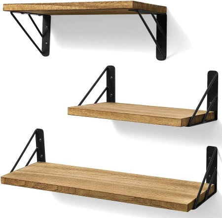 Wooden Wall Shelves for Wall Storage