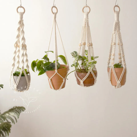 Macrame Plant Hanger For Wall Decor