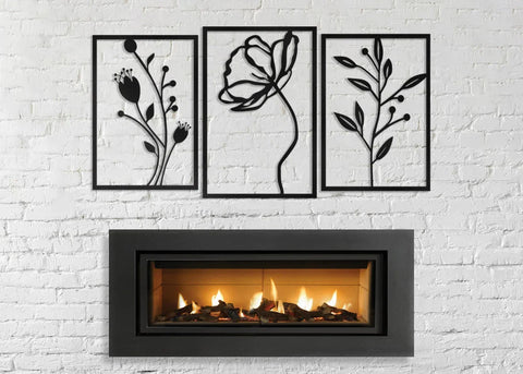 Flowers Wall Art Decor For Home Decoration