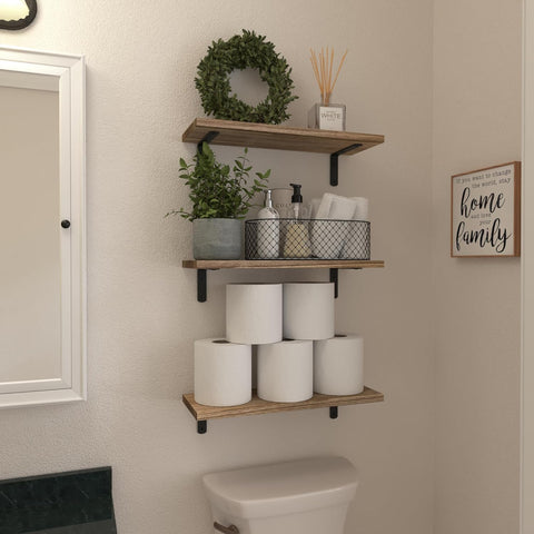 Wooden Shelves