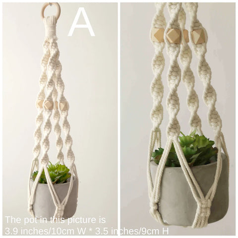 Macrame Plant Hanger For Wall Decor