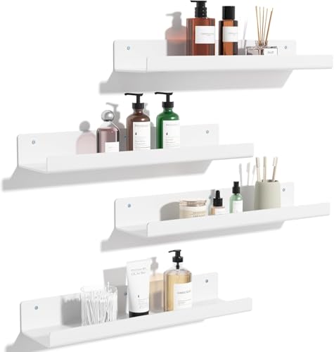 Lippan acrylic floating shelves