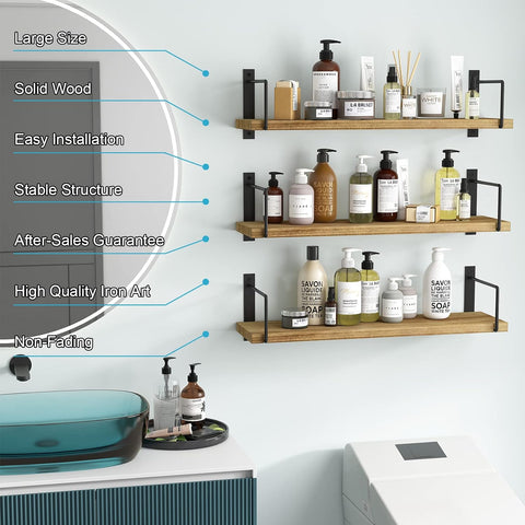 Home Decor Wall Shelves Set of 03