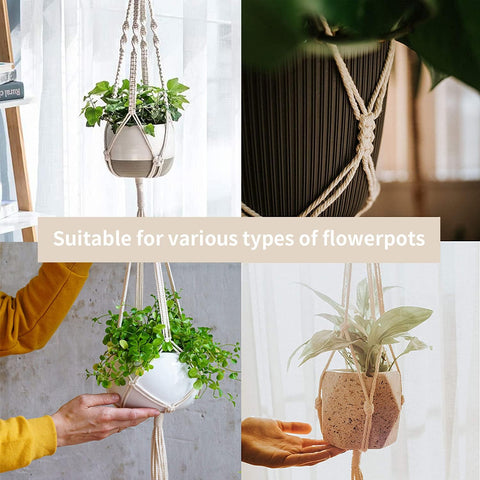 Macrame wall Hanging Plant Hanger For Home Decor