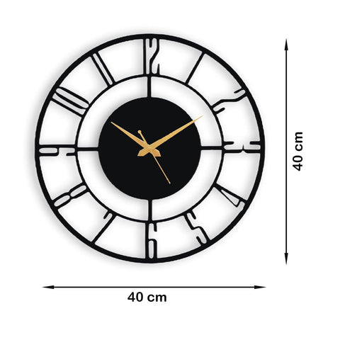 Acrylic Black Clock