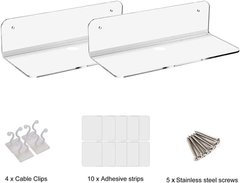 Acrylic Wall Shelf For Wall Decor