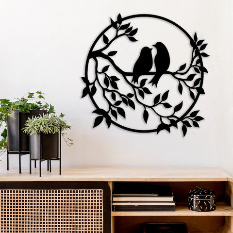 Fancy Birds Art Wall Decor
