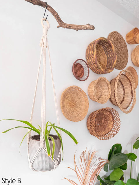 Macrame Plant Hanger For wall hanging Home Decor