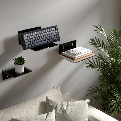Acrylic Shelves for Wall Decor Storage