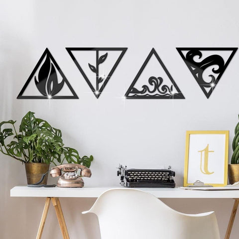 Four Elements Wall Decor Set
