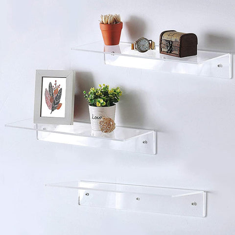 Acrylic Wall Shelf For Wall Decor